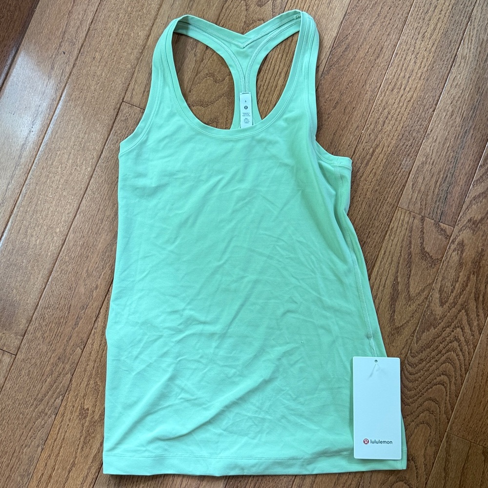 Lululemon - Cool racerback tank *nulu - creamy mint